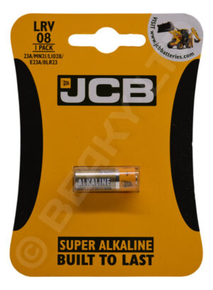 JCB 23A A23 L1028 MN21 LRV08 12v Alkaline Battery [5 Pack]