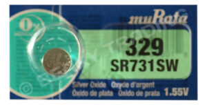 muRata (Was Sony) 329 SR721SW Silver Oxide Watch Battery 1.55v