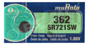 muRata (Was Sony) 362 SR721SW Silver Oxide Watch Battery 1.55v