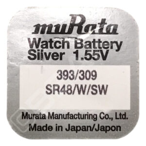 muRata (Was Sony) 309 SR754SW Watch Battery 1.55v