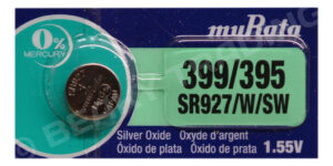 muRata (Was Sony) 395 SR927SW Silver Oxide Watch Battery 1.55v