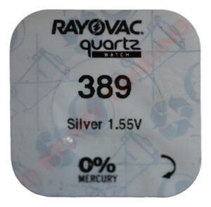Rayovac 389 SR1130W Watch Battery 1.55v