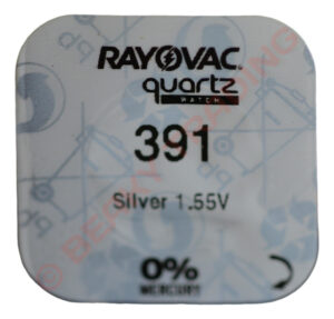 Rayovac 391 SR1120W Watch Battery 1.55v