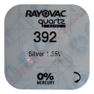 Rayovac 392 SR41W Watch Battery 1.55v