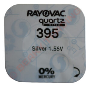 Rayovac 395 SR927SW Watch Battery 1.55v