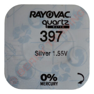 Rayovac 397 SR726SW Watch Battery 1.55v
