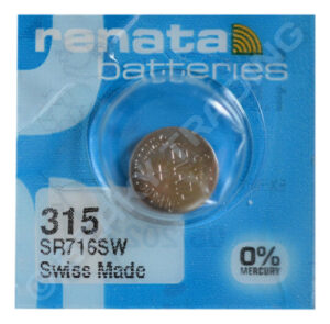 Renata 315 SR716SW SB-AT Watch Battery 1.55v