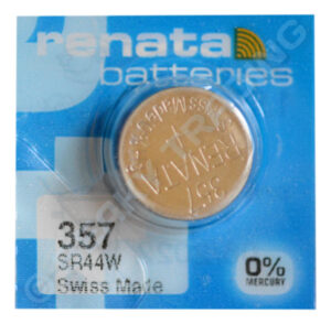 Renata 357 SR44W SB-B9 Watch Battery 1.55v
