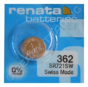 Renata 362 SR721SW Watch Battery 1.55v