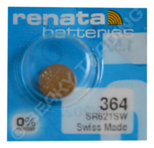 Renata 364 SR621SW Watch Battery 1.55v