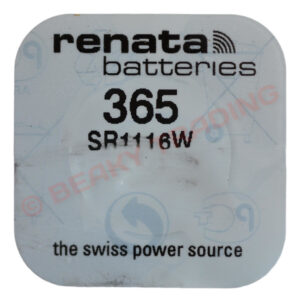 Renata 365 SR1116W Watch Battery 1.55v