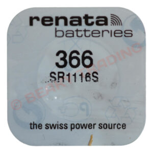Renata 366 SR1116SW Watch Battery 1.55v