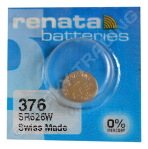 Renata 376 SR626W SB-BW Watch Battery 1.55v