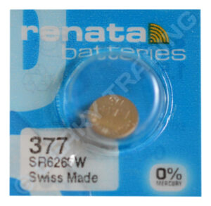 Renata 377 SR626SW SB-AW Watch Battery 1.55v