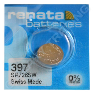 Renata 397 SR726SW Watch Battery 1.55v