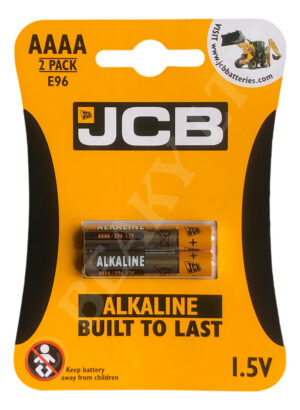 JCB AAAA MX2500 E96 LR8D425 Alkaline Battery 1.5v [2-Pack]
