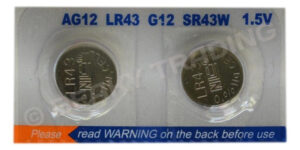 PK Cell AG12 Alkaline Battery 1.5v (2-Pack)
