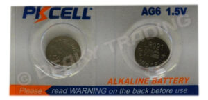 PK Cell AG6 Alkaline Battery 1.5v (2-pack)