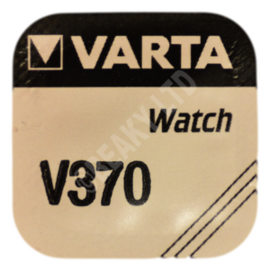 Varta V370 370 SR920W Silver Oxide Watch Battery 1.55v [1-Pack]
