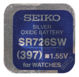 Seiko SB-AL 397 SR726SW Silver Oxide Watch Battery