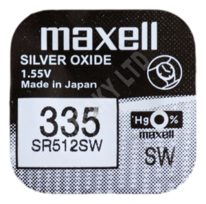 Maxell 335 SR512SW Watch Battery 1.55v