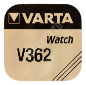 Varta V362 362 SR721SW Silver Oxide Watch Battery 1.55v [1-Pack]
