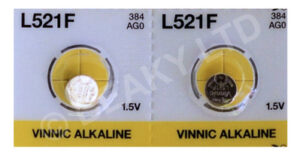 Vinnic AG0 Alkaline Battery 1.5v [2-Pack]