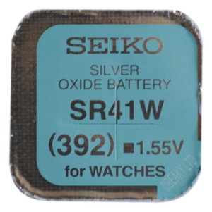 Seiko SB-B1 392 SR41W Silver Oxide Watch Battery 1.55v