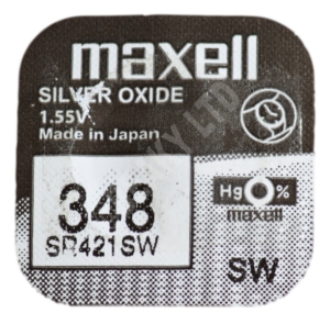 Maxell 348 SR412SW Watch Battery 1.55v