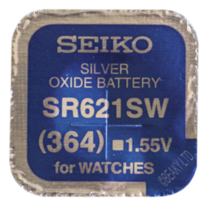 Seiko SB-AG 364 SR621SW Silver Oxide Watch Battery