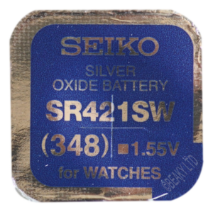 Seiko SB-A6 348 SR421SW Silver Oxide Watch Battery 1.55v