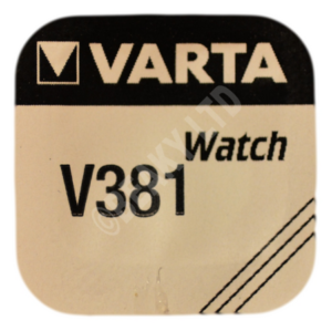 Varta V381 381 SR1120SW Silver Oxide Watch Battery 1.55v [1-Pack]