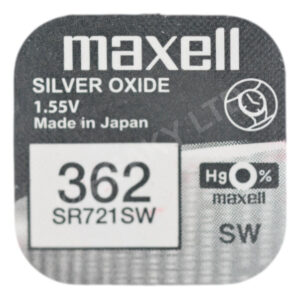 Maxell 362 SR721SW Watch Battery 1.55v