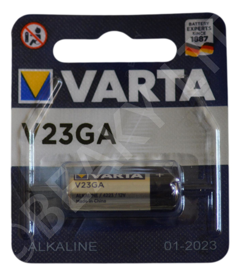 Varta 23A A23 L1028 MN21 LRV08 12v Alkaline Battery