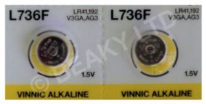 Vinnic AG3 Alkaline Battery 1.5v [2-Pack]