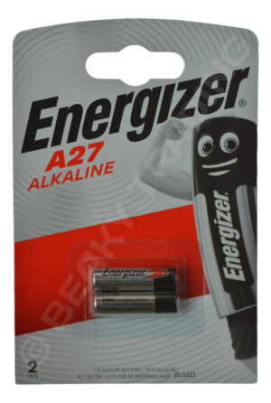 Energizer 27A L828 MN27 8LR732 Alkaline Battery 12v (2-Pack)