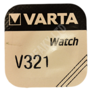 Varta V321 321 SR616SW Silver Oxide Watch Battery 1.55v [1-Pack]