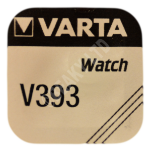 Varta V393 393 SR48W Silver Oxide Watch Battery 1.55v [1-Pack]