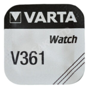 Varta V361 361 SR721W Silver Oxide Watch Battery 1.55v [1-Pack]