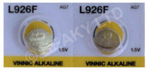 Vinnic AG7 Alkaline Battery 1.5v [2-Pack]