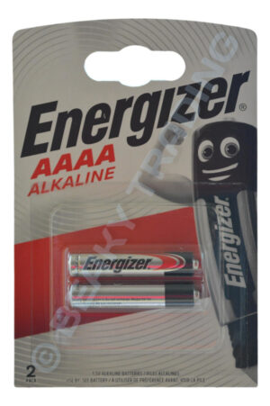 Energizer AAAA MX2500 E96 LR8D425 Alkaline Battery 1.5v [2-Pack]