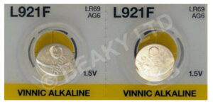 Vinnic AG6 Alkaline Battery 1.5v [2-Pack]