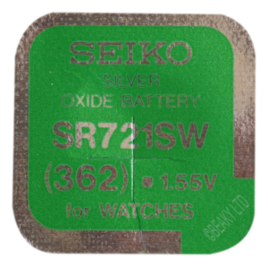 Seiko SB-AK 362 SR721SW Silver Oxide Watch Battery 1.55v