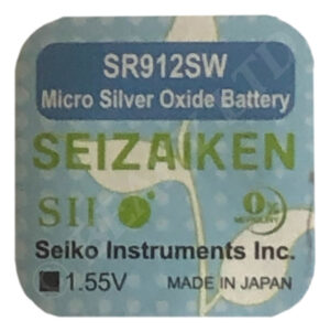 Seizaiken (Made by Seiko) SR912SW Watch Battery 1.55v