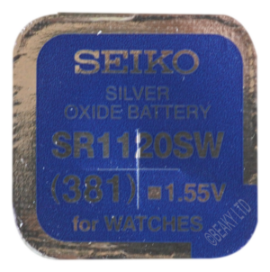 Seiko SB-AS 381 SR1120SW Silver Oxide Watch Battery