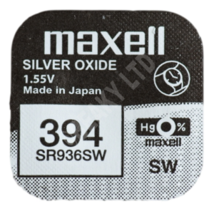 Maxell 394 SR936SW Watch Battery 1.55v