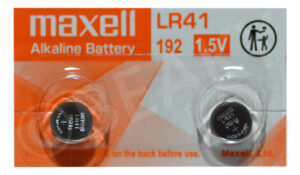Maxell LR41 AG3 L736, 192 Alkaline Battery 1.5v