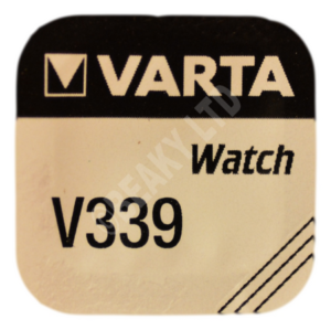 Varta V339 339 SR614SW Silver Oxide Watch Battery 1.55v [1-Pack]
