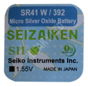 Seizaiken (Made by Seiko) 392 SR41W Watch Battery 1.55v