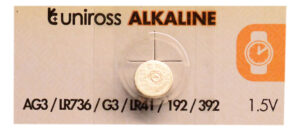 Uniross AG3 Alkaline Battery 1.5v